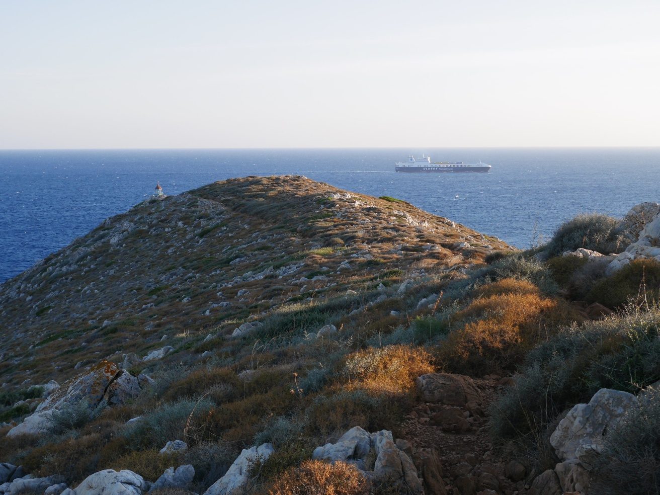 Cape Matapan, or Taenarum, the site of the southern Pillars of Heracles. Credit: Camster, Wikimedia Commons, CC-BY 4.0