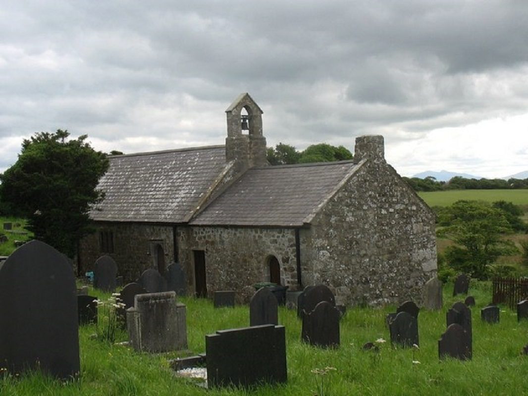 Church of St Cwyllog, Llangwyllog, Anglesey. Photo by Eric Jones, CC-BY 2.0