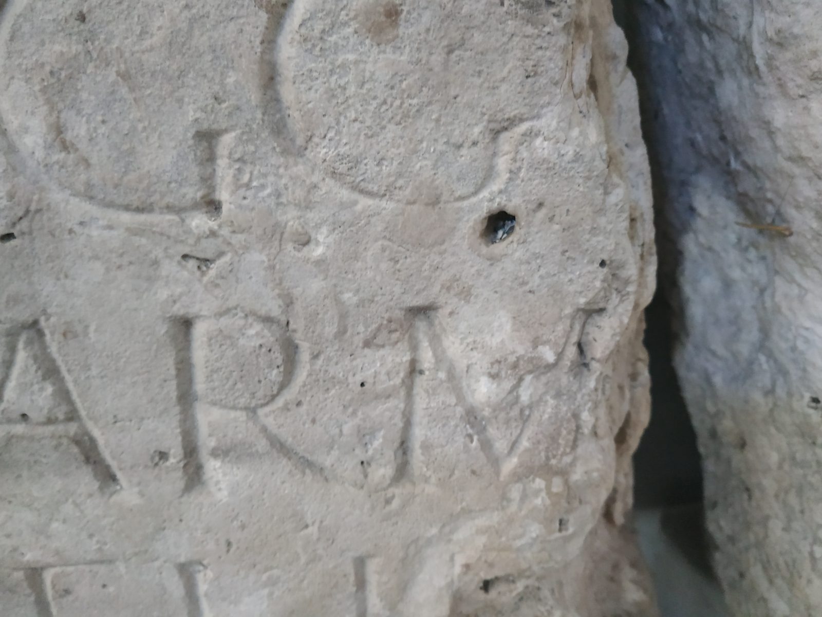Picture I took in Podstrana in 2019.This is the picture of ARM letters in the Castus stone