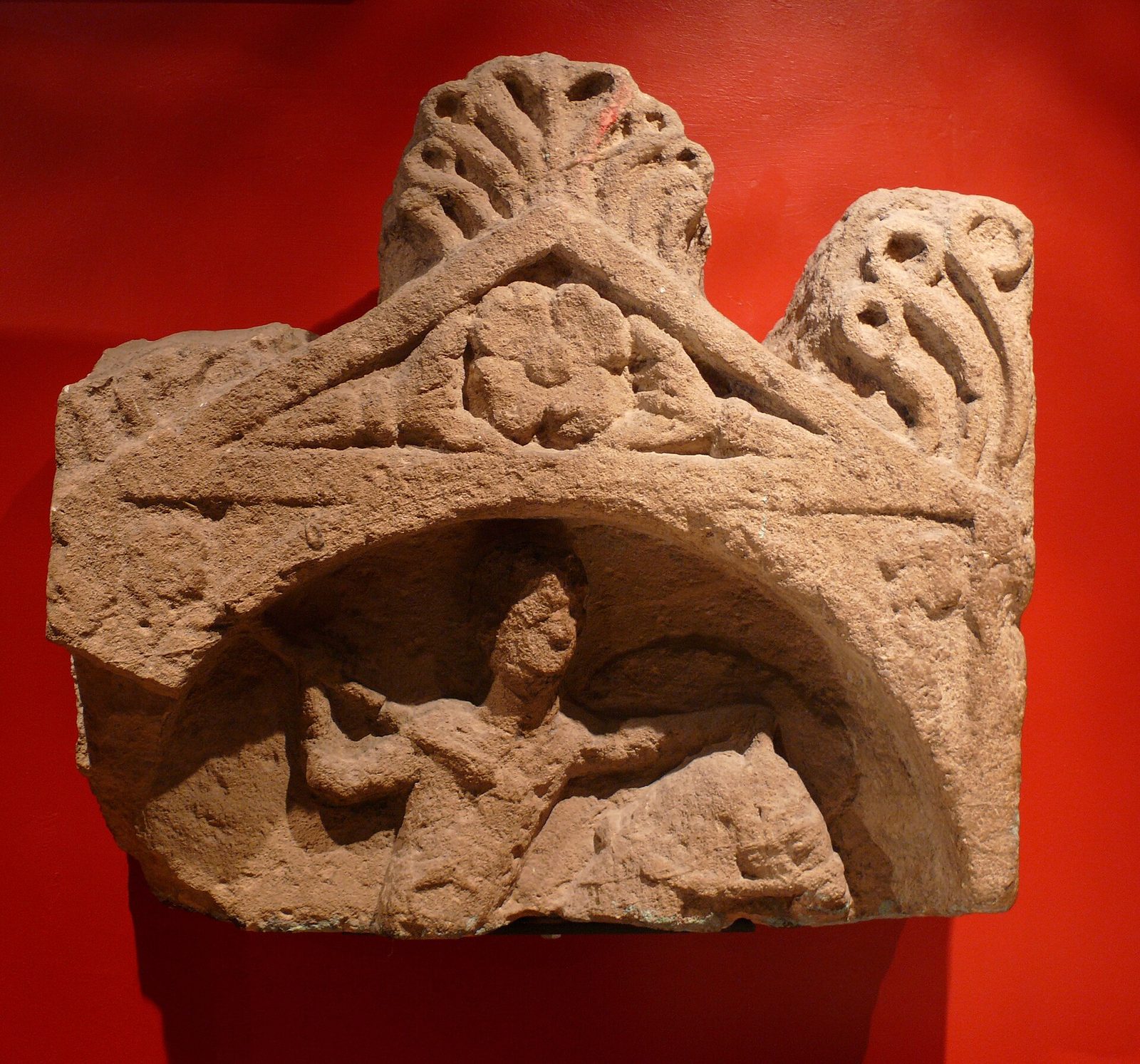 Roman Baths Museum, Gravestone of a cavalryman