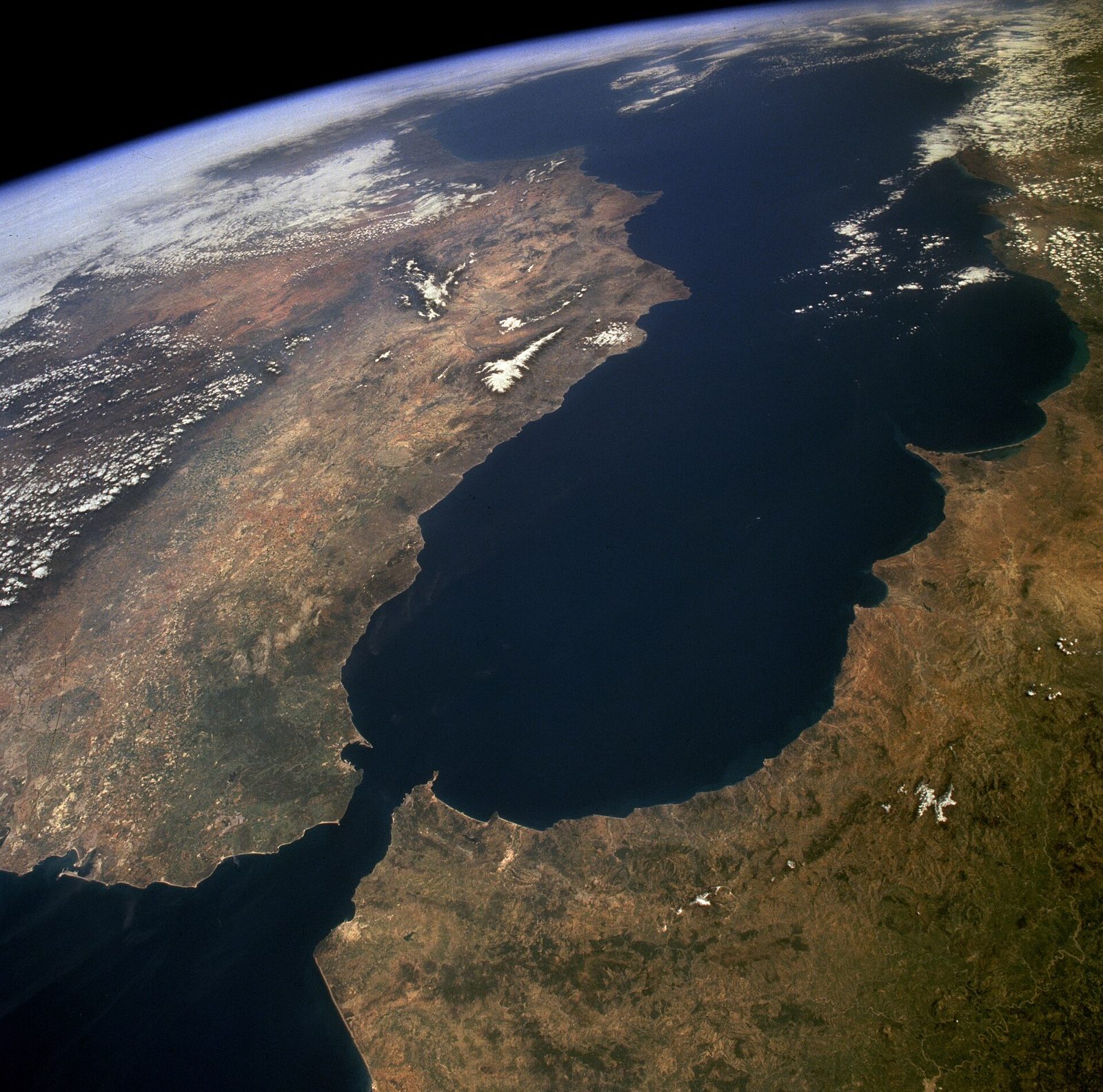 STS059-238-074 Strait of Gibraltar