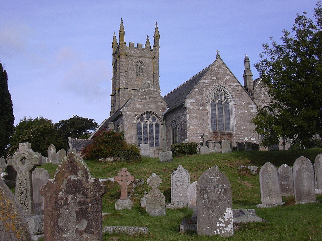 Saint Constantine’s Church, possibly named after King Constantine, Kerrier, Cornwall