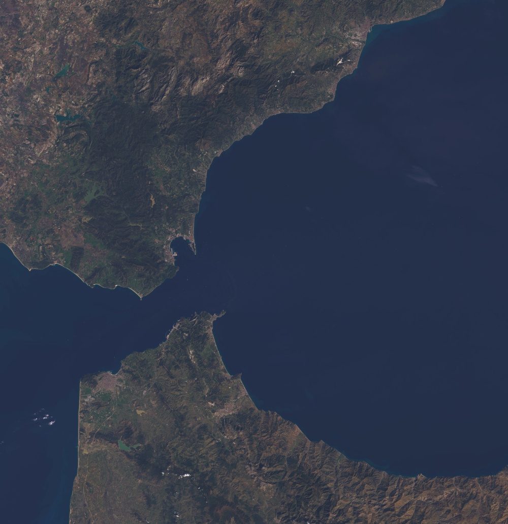 Satellite view of the Strait of Gibraltar, CC-BY 2.0